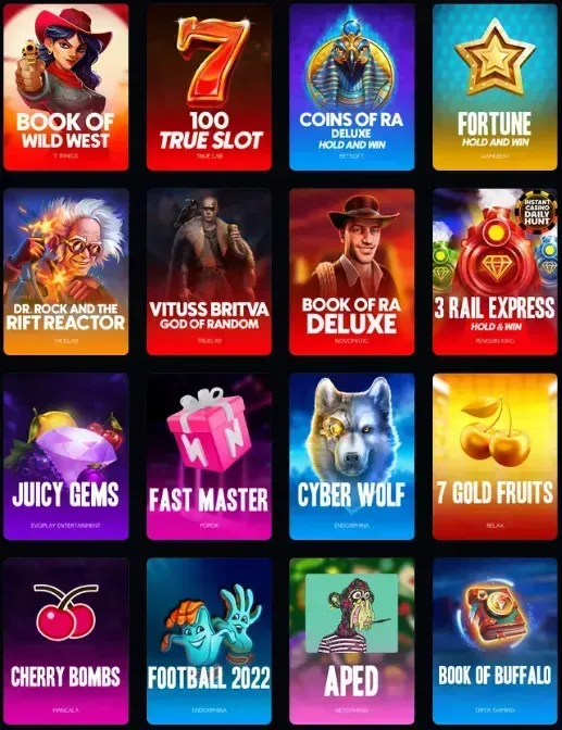 instant casino games